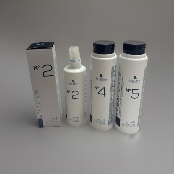 Lendan Plex Forte Start Kit - No. 2 + No. 4 300ml + No. 5 300ml / 10.8 Fl Oz - Picture 2 of 4